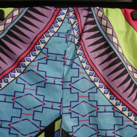 Colorful and Vibrant | Tribal Shorts | 13 inch waist measured - Picture 10 of 14